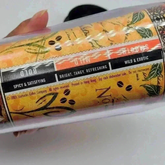 RARE Starbucks Collectors 2002 “Coffee Plantation Tumbler 16oz Coffee Travel Cup - Picture 8 of 10